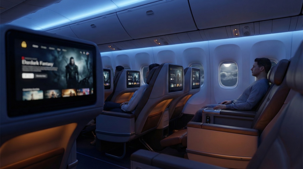 Multi-Platform Entertainment & DRM System for Aviation Industry